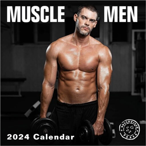 Muscle Men 2024 Calendar 510x510 